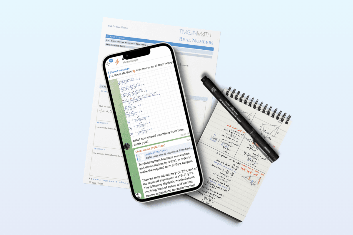 IP Math learning materials